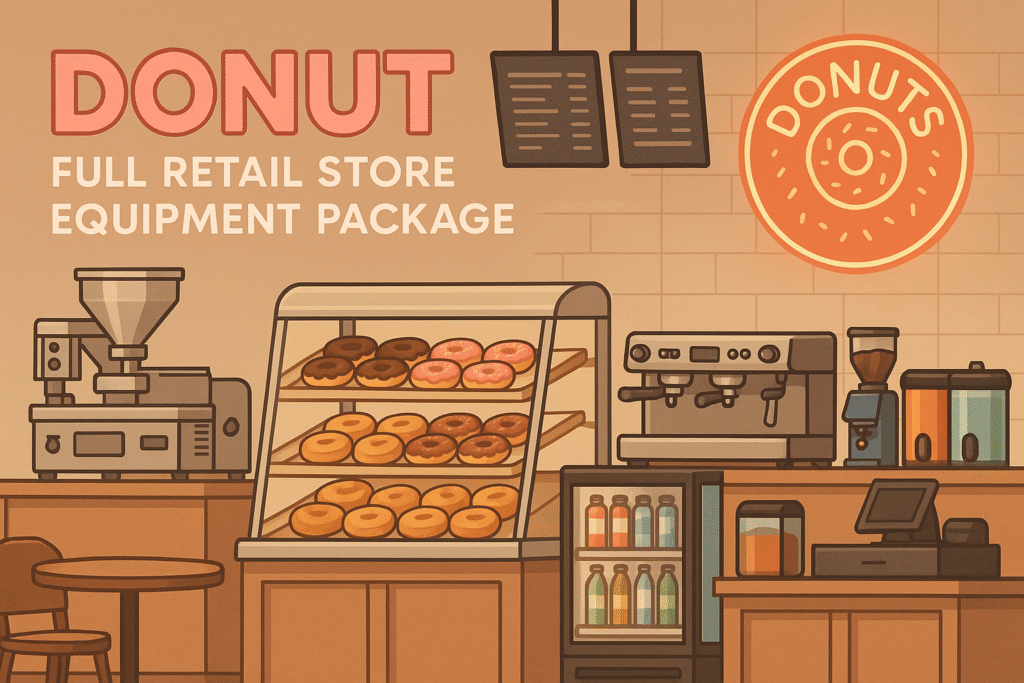 Donut Full Retail Store Format Equipment Package