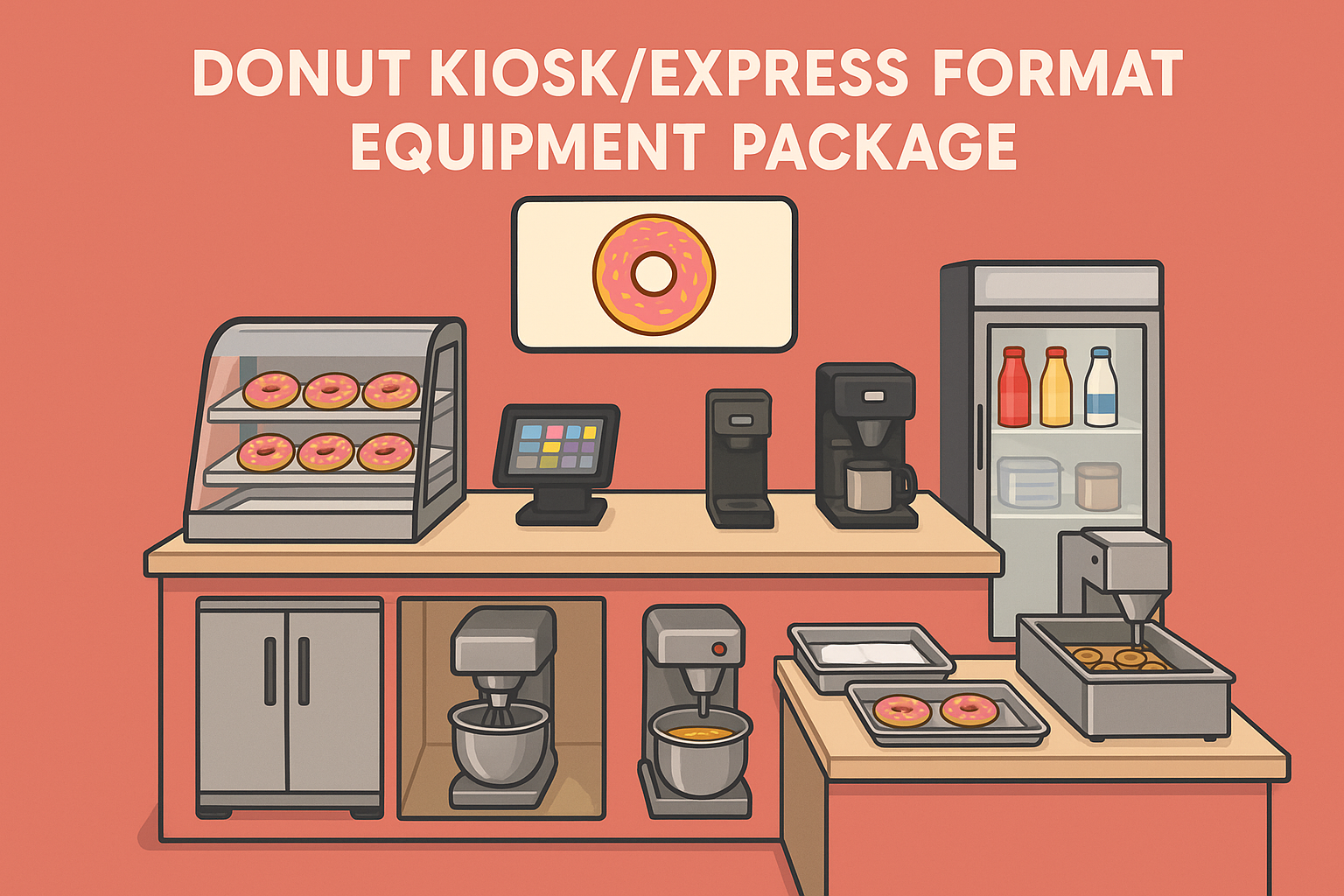 Donut Kiosk/Express Format Equipment Package