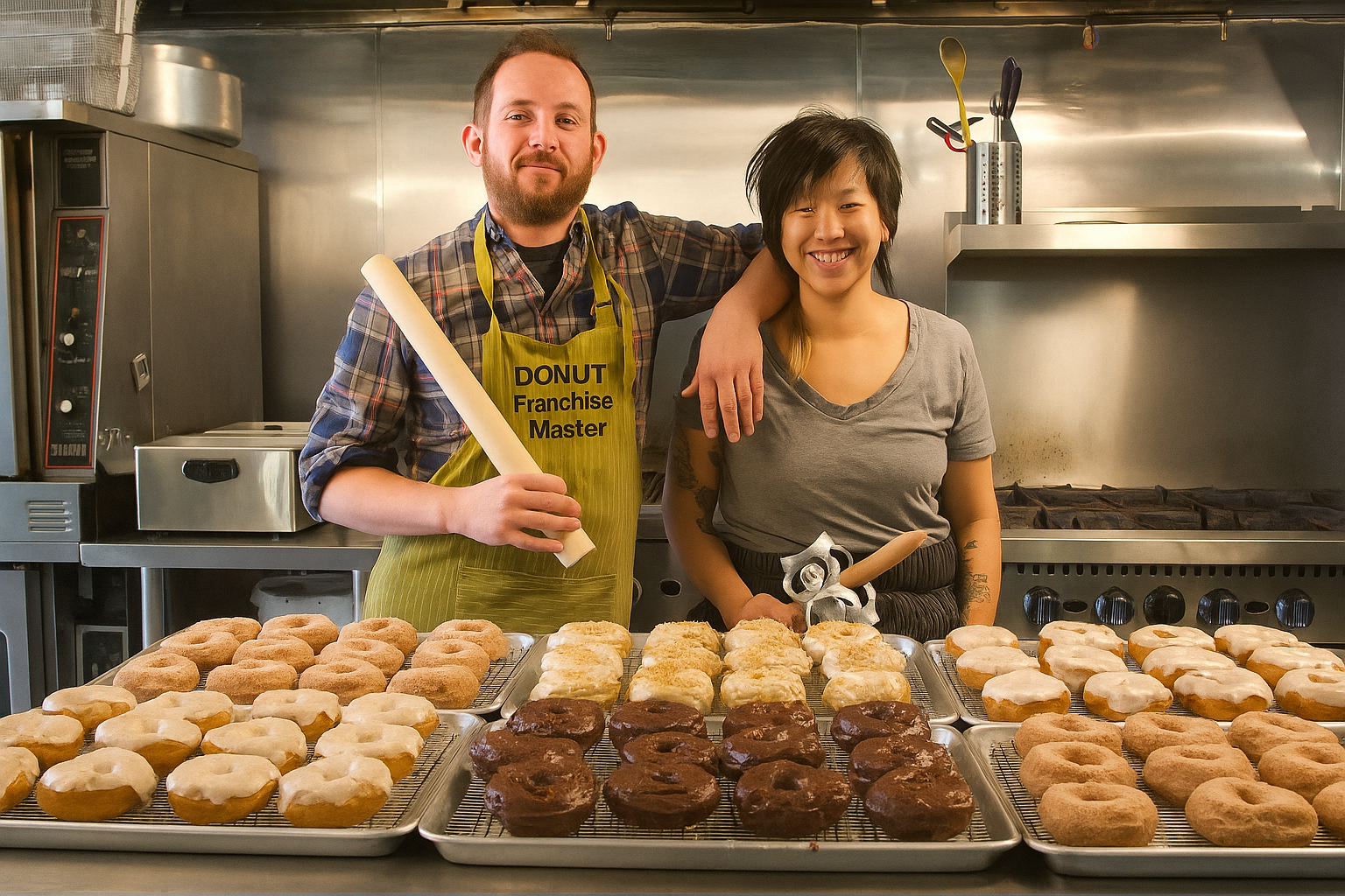 Donut Franchise Master - Donut Production Training